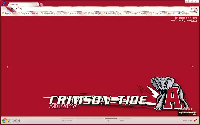 Alabama Crimson Tide Large from Chrome web store to be run with OffiDocs Chromium online Alabama Crimson Tide Large from Chrome web store to be run with OffiDocs Chromium online