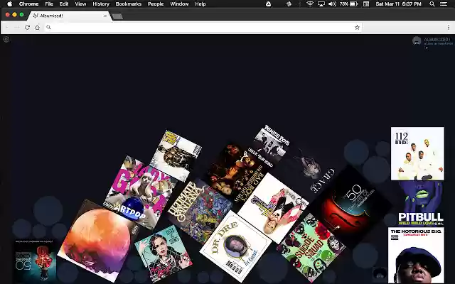 Albumized! from Chrome web store to be run with OffiDocs Chromium online Albumized! from Chrome web store to be run with OffiDocs Chromium online