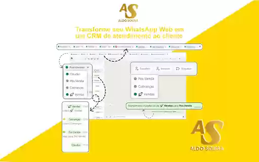 ALDO CRM  from Chrome web store to be run with OffiDocs Chromium online
