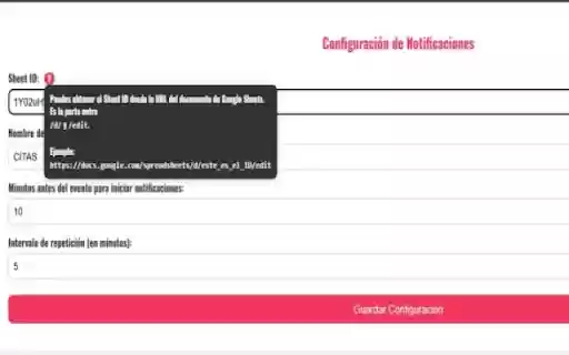 Alerta de Atenciones Médicas  from Chrome web store to be run with OffiDocs Chromium online