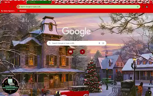 Ales Xmas Theme  from Chrome web store to be run with OffiDocs Chromium online