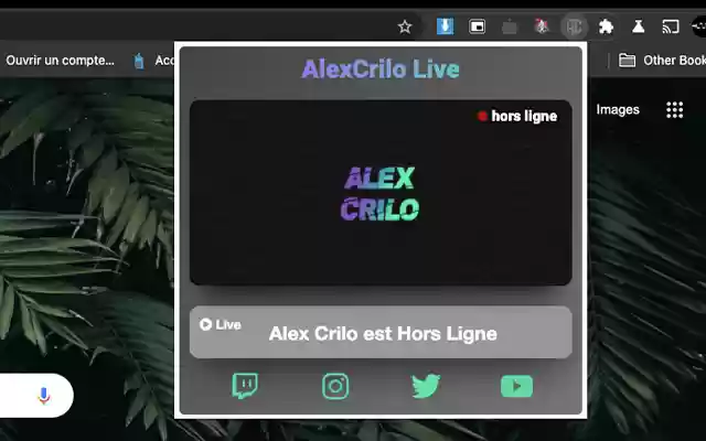 AlexCrilo Live from Chrome web store to be run with OffiDocs Chromium online AlexCrilo Live from Chrome web store to be run with OffiDocs Chromium online