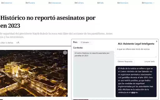 ALI: Asistente Legal Inteligente from Chrome web store to be run with OffiDocs Chromium online ALI: Asistente Legal Inteligente from Chrome web store to be run with OffiDocs Chromium online