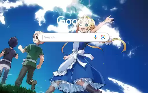 Alice Eugeo Kirito Sword Art Online Alicization Anime Theme  from Chrome web store to be run with OffiDocs Chromium online