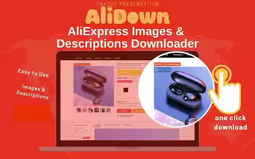 AliDown Aliexpress  AliBaba Images  Videos Downloader  from Chrome web store to be run with OffiDocs Chromium online