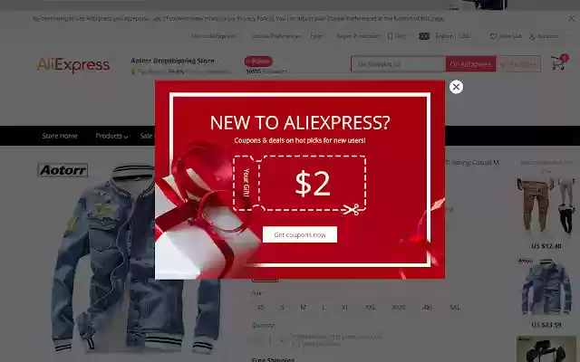 AliExpress popup blocker from Chrome web store to be run with OffiDocs Chromium online AliExpress popup blocker from Chrome web store to be run with OffiDocs Chromium online
