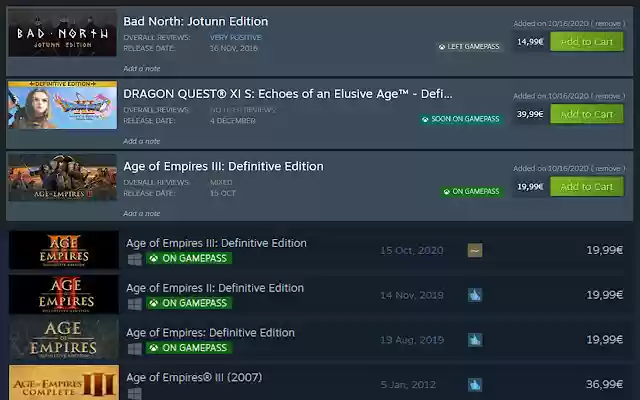 alike03s Subscription Info on Steam  from Chrome web store to be run with OffiDocs Chromium online