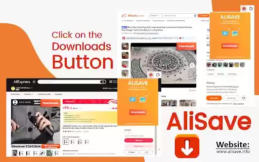 AliSave Download Ali Images  Videos  from Chrome web store to be run with OffiDocs Chromium online
