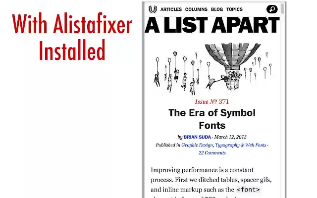Alistafixer  from Chrome web store to be run with OffiDocs Chromium online