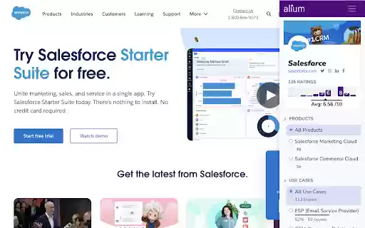 Alium – Buyer Intelligence  from Chrome web store to be run with OffiDocs Chromium online