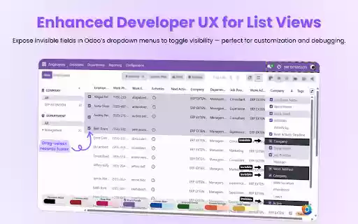 All in One Odoo ERP Extension  from Chrome web store to be run with OffiDocs Chromium online
