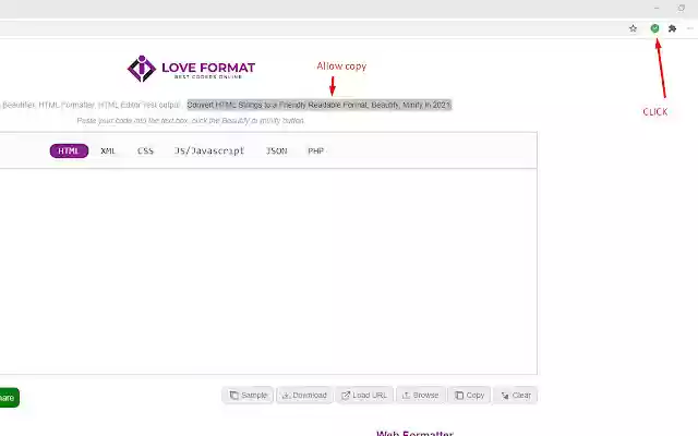 Allow Copy  from Chrome web store to be run with OffiDocs Chromium online