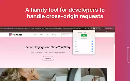Allow CORS  from Chrome web store to be run with OffiDocs Chromium online