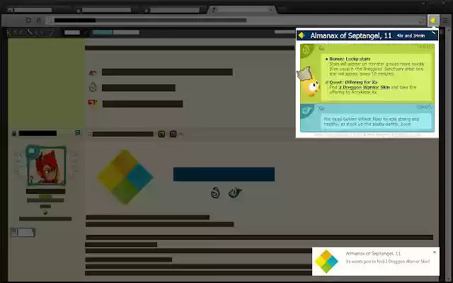 Almanax  from Chrome web store to be run with OffiDocs Chromium online