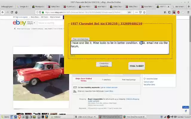 AltConSys Alerter EBUS  from Chrome web store to be run with OffiDocs Chromium online