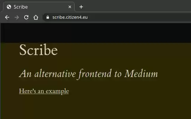 Alternative Frontends from Chrome web store to be run with OffiDocs Chromium online Alternative Frontends from Chrome web store to be run with OffiDocs Chromium online