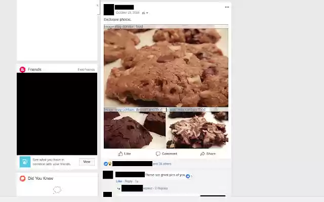 Alt Text for Facebook  from Chrome web store to be run with OffiDocs Chromium online