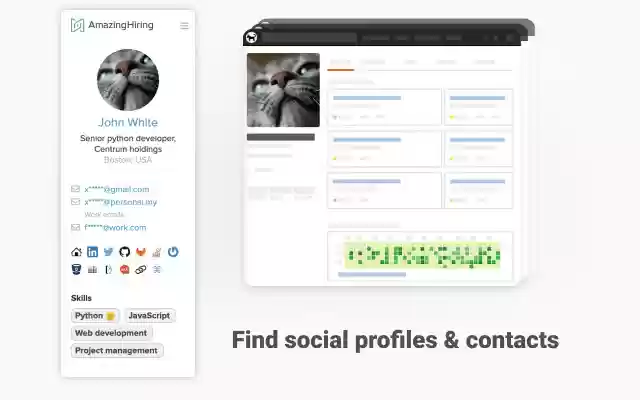AmazingHiring  from Chrome web store to be run with OffiDocs Chromium online