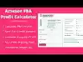 Amazon FBA Profit Calculator By AIP  from Chrome web store to be run with OffiDocs Chromium online