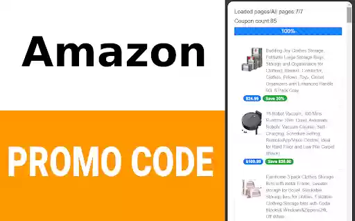 Amazon promo code  from Chrome web store to be run with OffiDocs Chromium online