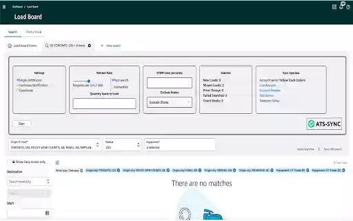 Amazon Relay Autobooker and Refresher | ATS SYNC  from Chrome web store to be run with OffiDocs Chromium online