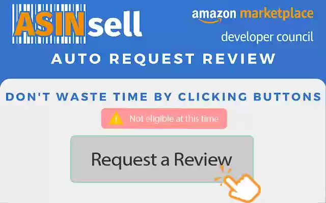 Amazon review request tool ASINsell  from Chrome web store to be run with OffiDocs Chromium online