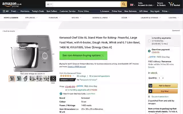 Amazont See non Amazon buying options from Chrome web store to be run with OffiDocs Chromium online Amazont See non Amazon buying options from Chrome web store to be run with OffiDocs Chromium online