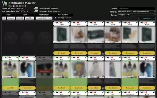 Amazon Vine Helper  from Chrome web store to be run with OffiDocs Chromium online