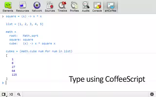 amCoffee từ cửa hàng Chrome trực tuyến sẽ được chạy với OffiDocs Chromium trực tuyến