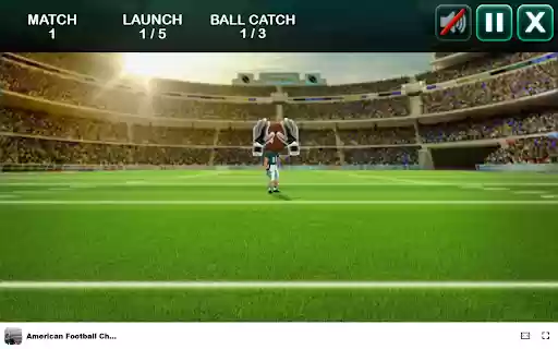 American Football Challenge Test your reflexes and aim for the goal! from Chrome web store to be run with OffiDocs Chromium online American Football Challenge Test your reflexes and aim for the goal! from Chrome web store to be run with OffiDocs Chromium online