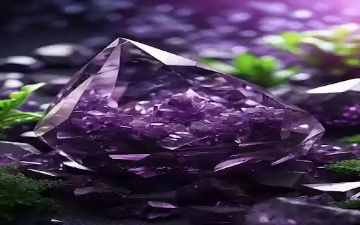 Amethyst wallpaper  from Chrome web store to be run with OffiDocs Chromium online