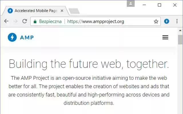 AMP Browser Extension from Chrome web store to be run with OffiDocs Chromium online AMP Browser Extension from Chrome web store to be run with OffiDocs Chromium online