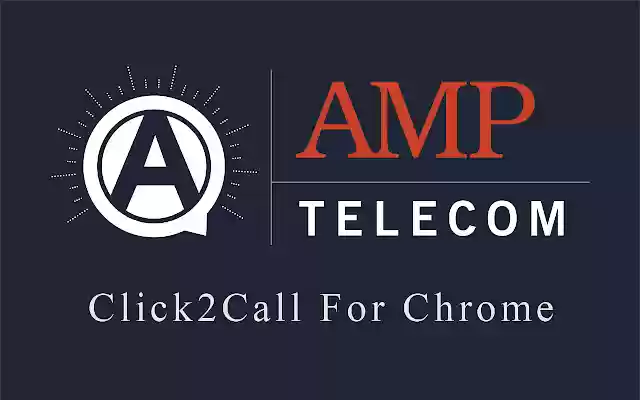 Amp Telecom Click2Call from Chrome web store to be run with OffiDocs Chromium online Amp Telecom Click2Call from Chrome web store to be run with OffiDocs Chromium online