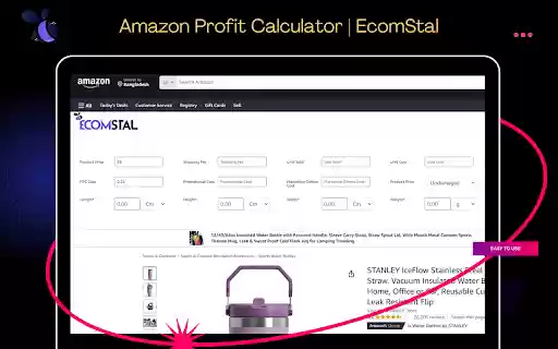 AMZ Profit Calculator | Ecomstal from Chrome web store to be run with OffiDocs Chromium online AMZ Profit Calculator | Ecomstal from Chrome web store to be run with OffiDocs Chromium online