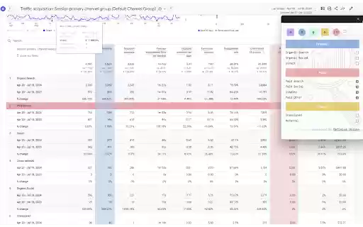 Analytics Optimiser  from Chrome web store to be run with OffiDocs Chromium online