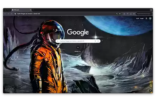 An Astronaut On an Abandoned Planet  from Chrome web store to be run with OffiDocs Chromium online