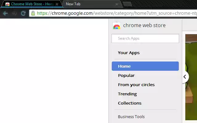 Android Holo UI Dark Blue Themein Chrome with by