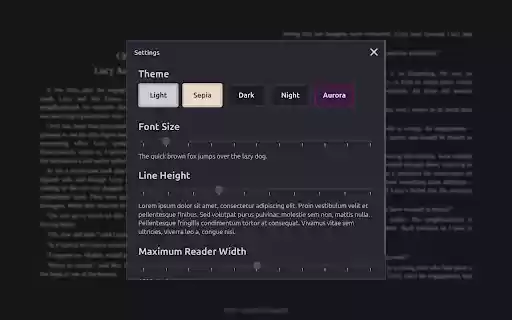 Andromeda: EPUB Reader for Chrome  from Chrome web store to be run with OffiDocs Chromium online