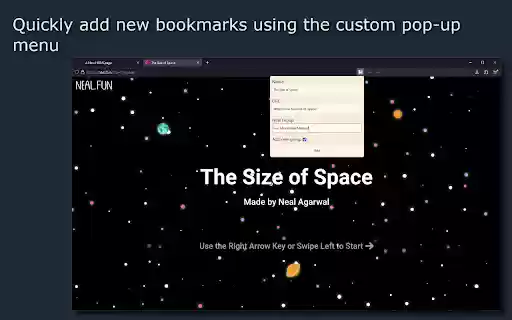 A New Homepage  from Chrome web store to be run with OffiDocs Chromium online