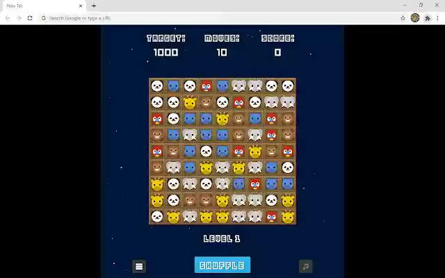Animals Puzzle Game  from Chrome web store to be run with OffiDocs Chromium online