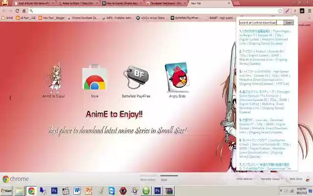 AnimE2Enjoy!  from Chrome web store to be run with OffiDocs Chromium online