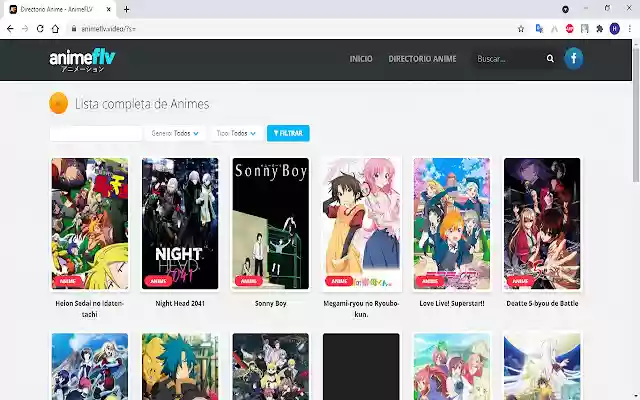 来自 Chrome 网上商店的 AnimeBlix Paginas para ver anime GRATIS 将与 OffiDocs Chromium online 一起运行