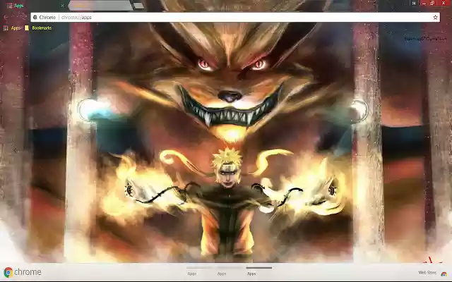 Anime Fox Kurama Naruto  from Chrome web store to be run with OffiDocs Chromium online
