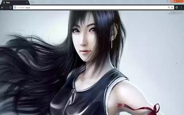 Anime Girl  from Chrome web store to be run with OffiDocs Chromium online