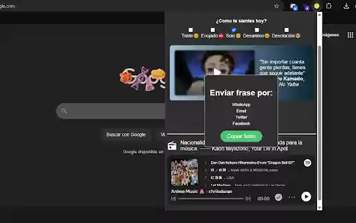 Anime Hopecore  from Chrome web store to be run with OffiDocs Chromium online