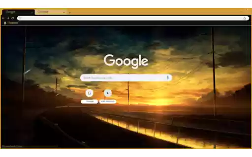 Anime sunset  from Chrome web store to be run with OffiDocs Chromium online
