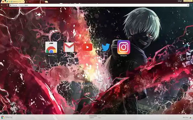 Anime Tokyo Ghoul | Ken Kaneki «1920X1080P»  from Chrome web store to be run with OffiDocs Chromium online