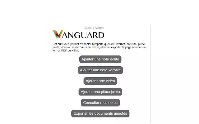 Annote  from Chrome web store to be run with OffiDocs Chromium online