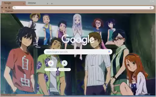 Anohana  from Chrome web store to be run with OffiDocs Chromium online