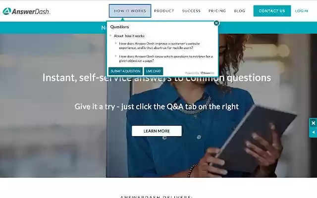 AnswerDash Administrator Extension from Chrome web store to be run with OffiDocs Chromium online AnswerDash Administrator Extension from Chrome web store to be run with OffiDocs Chromium online